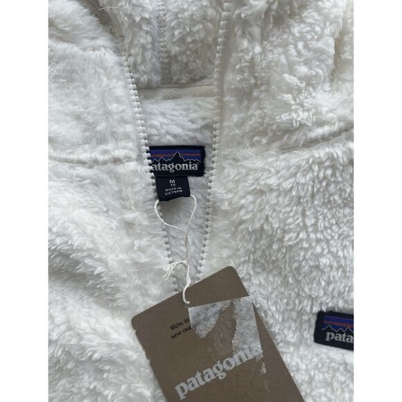 Patagonia Kids Los Gatos Hoody Jacket Birch White NWT Size Medium (10) - Picture 7 of 10